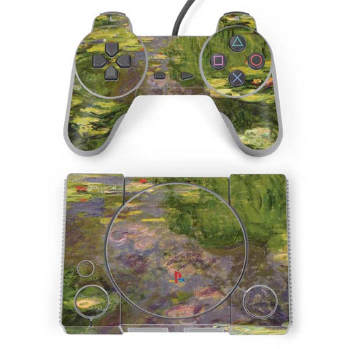 Claude Monet Waterlilies PlayStation Classic Bundle Skin